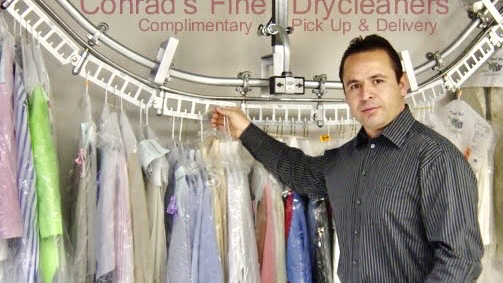Conrad's Fine Dry Cleaners Pasadena storefront photo from Google