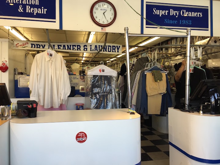 Super Dry Cleaners storefront photo from Google