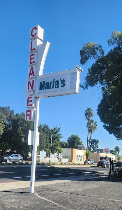 Maria's cleaners professional dry cleaning and laundry service storefront photo from Google