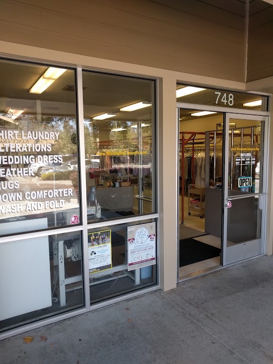 Woodside Cleaners storefront photo from Google