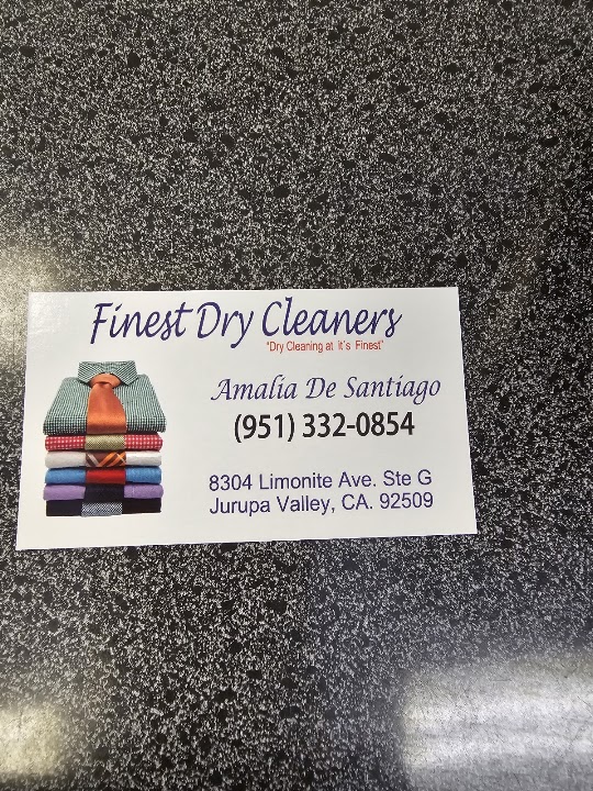 finest Dry Cleaners storefront photo from Google
