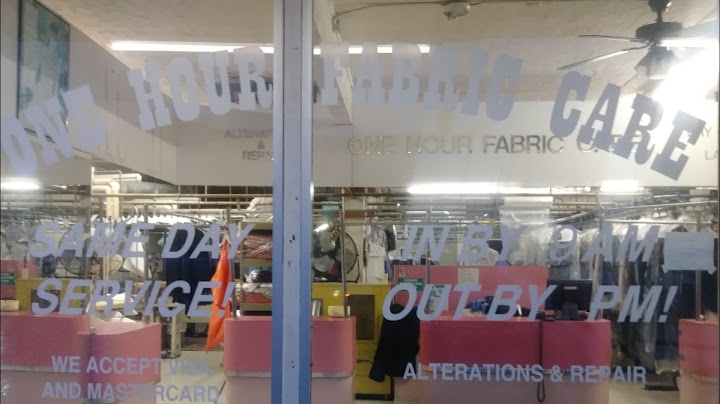One HR Fabric Care storefront photo from Google