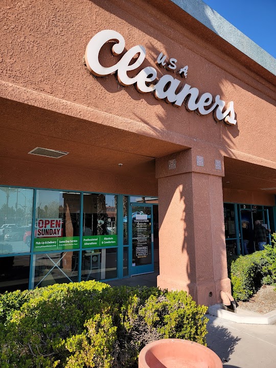 USA Cleaners storefront photo from Google