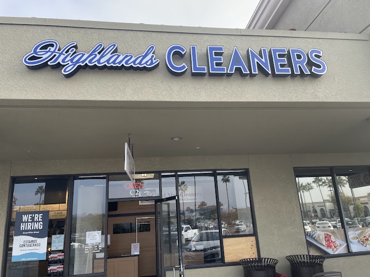Highlands Dry Cleaners storefront photo from Google