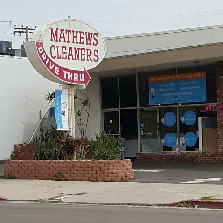 Mathews Cleaners storefront photo from Google