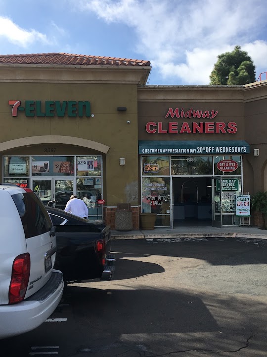 Midway Cleaners storefront photo from Google