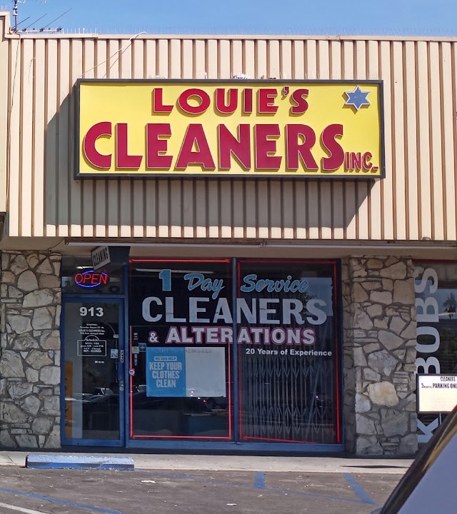 Louie's Cleaners Inc. storefront photo from Google