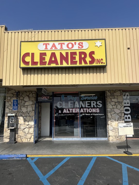 Tato’s Cleaners storefront photo from Google