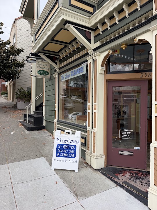 Deluxe Dry Cleaners storefront photo from Google