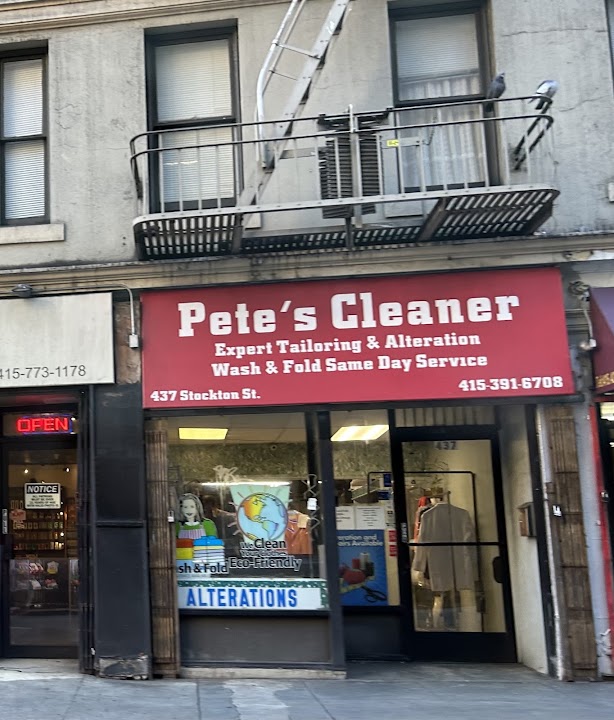 Pete's Cleaners storefront photo from Google