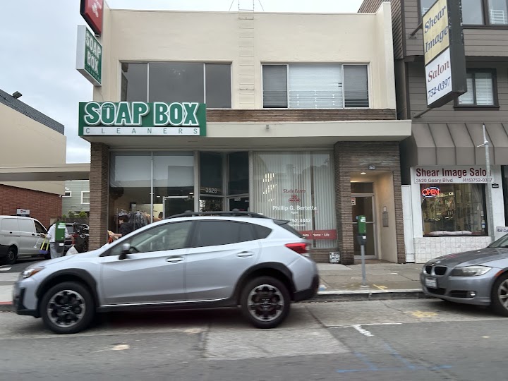 Soap Box Cleaners storefront photo from Google