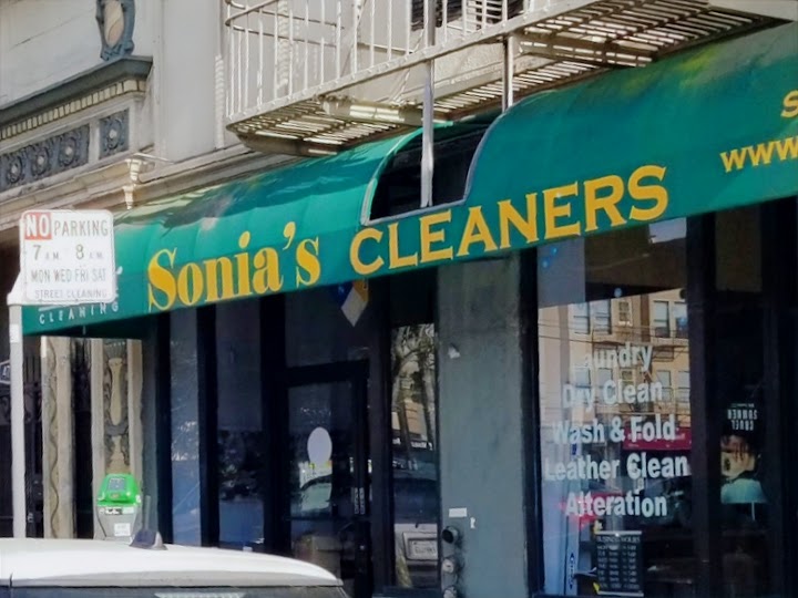 Sonia's Dry Cleaners storefront photo from Google
