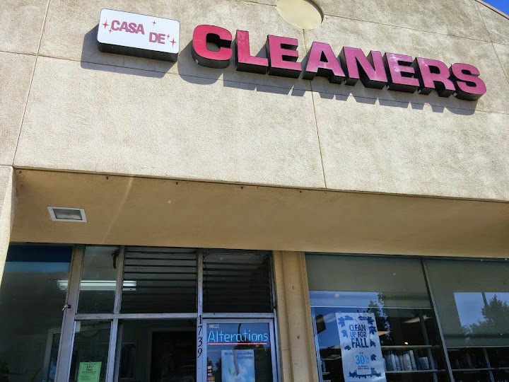 Casa De Cleaners storefront photo from Google