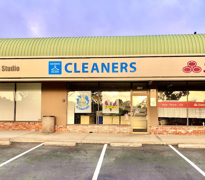 San Mateo Holiday Cleaners storefront photo from Google