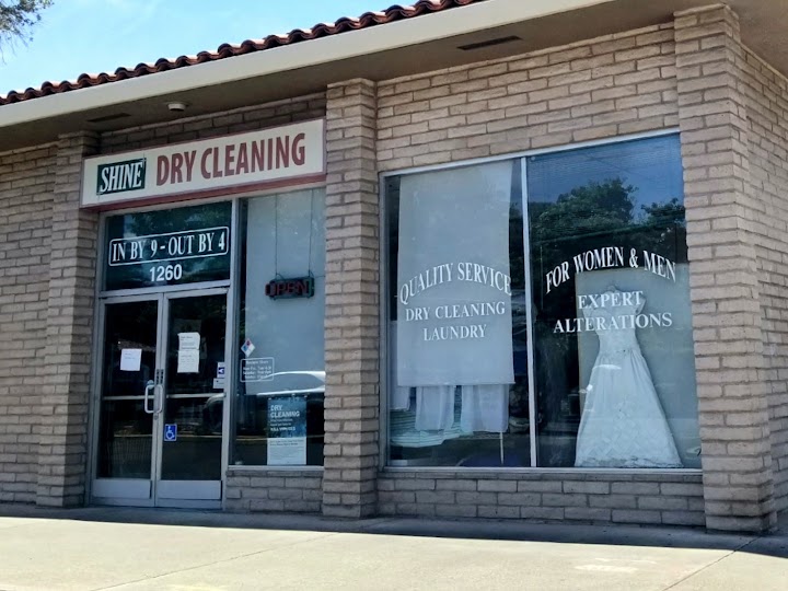 Shine Dry Cleaning storefront photo from Google