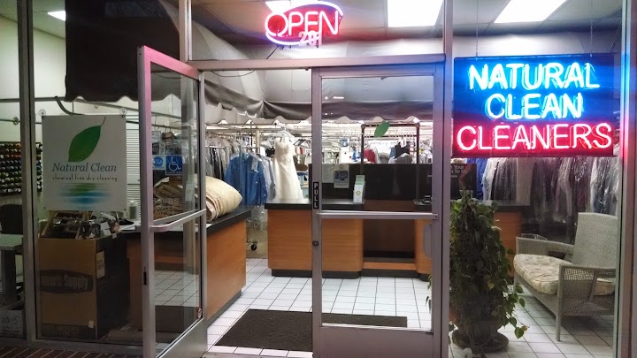 natural clean cleaners storefront photo from Google