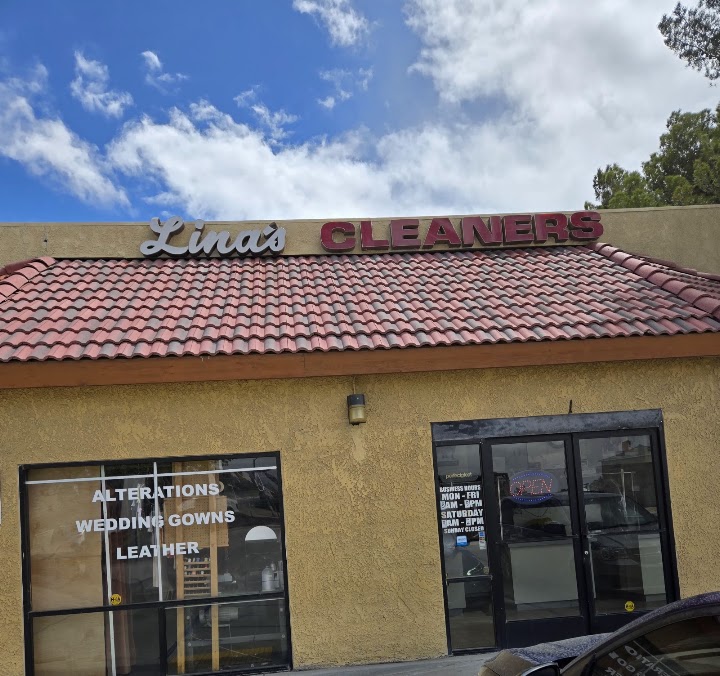 Lina's cleaners storefront photo from Google