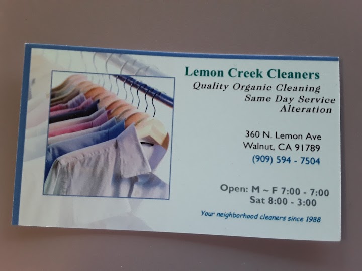 Lemon Creek Cleaners storefront photo from Google