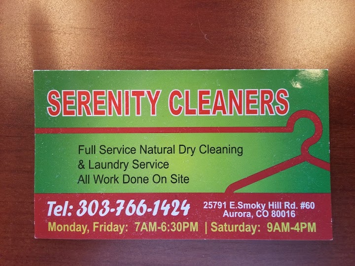 Serenity Cleaners storefront photo from Google