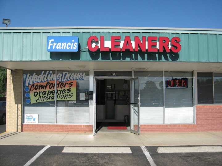 Francis Street Cleaners storefront photo from Google