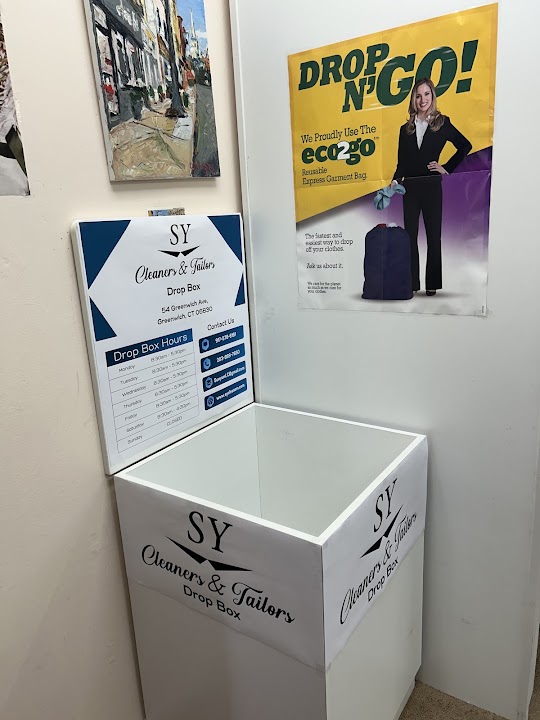 Sy Cleaners & Tailors Drop Box storefront photo from Google