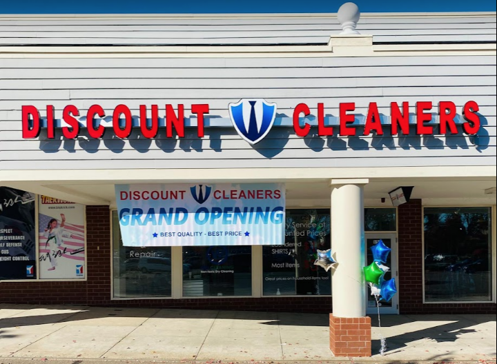 Discount Cleaners storefront photo from Google