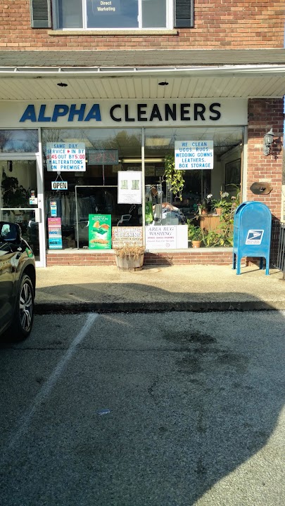 Alpha Cleaners storefront photo from Google