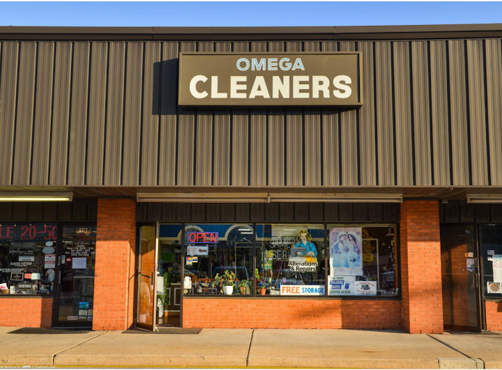 Omega Cleaners storefront photo from Google