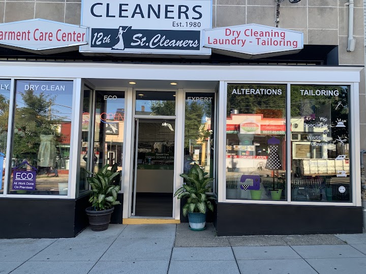 12th street cleaners storefront photo from Google