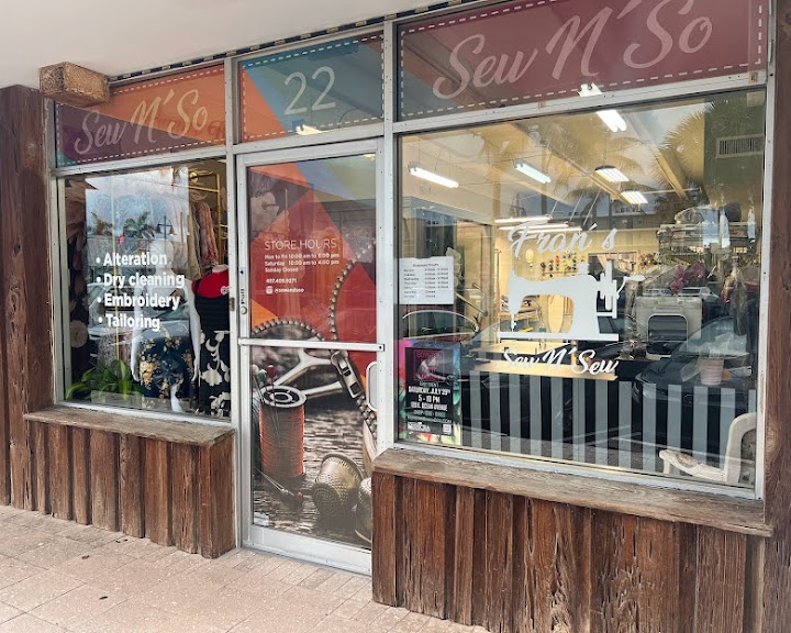 Fran's Sew N Sew and Dry Cleaning storefront photo from Google