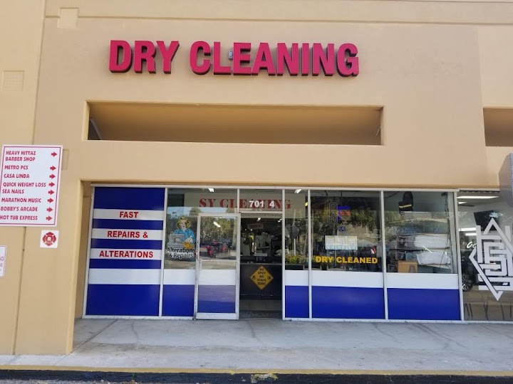 SY Dry Cleaners storefront photo from Google