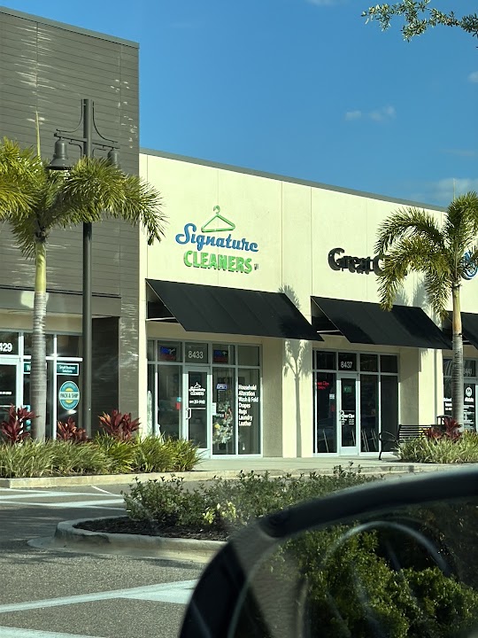 Signature Cleaners storefront photo from Google