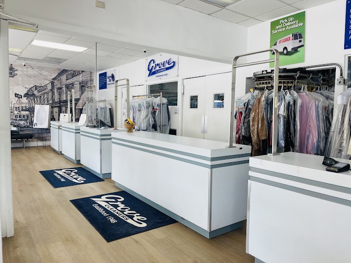 Grove Cleaners storefront photo from Google