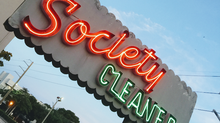 Society Cleaners - Dry Cleaning Company storefront photo from Google