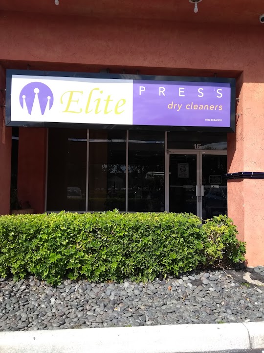 Elite Press Dry Cleaners Doral Fl storefront photo from Google