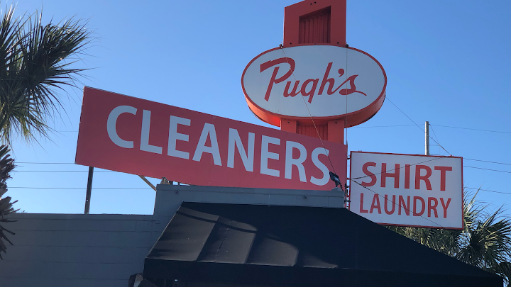 Pugh's Dry Cleaners storefront photo from Google