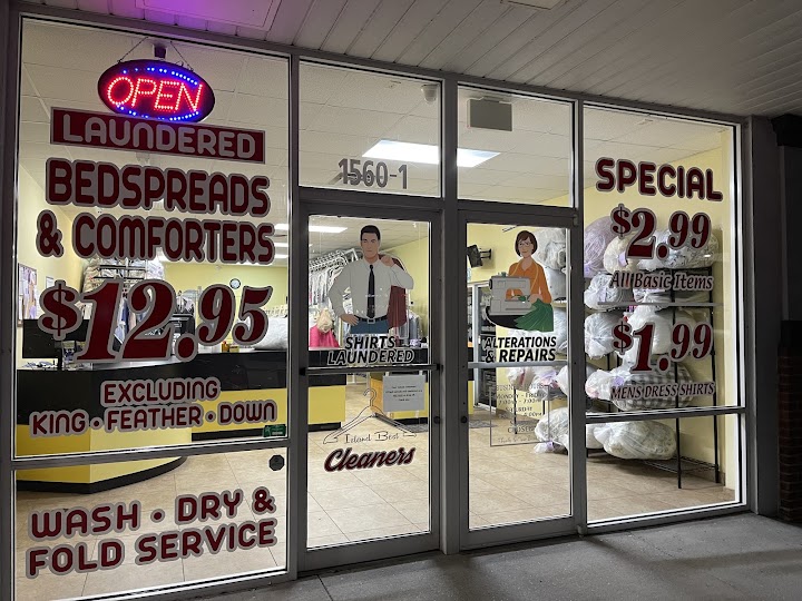 Island Best Cleaners storefront photo from Google