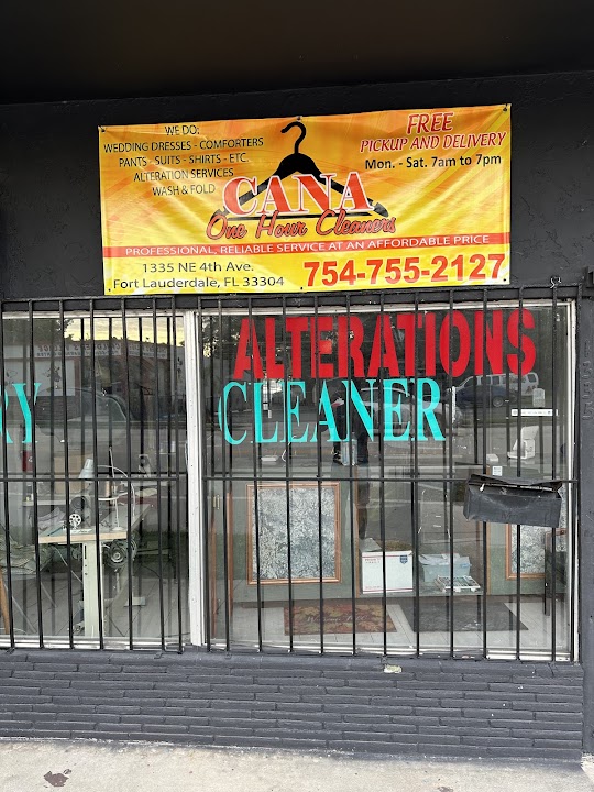 Cana One Hour Cleaners storefront photo from Google