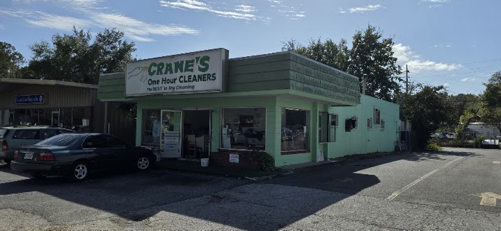 Crane's One Hour Cleaners storefront photo from Google
