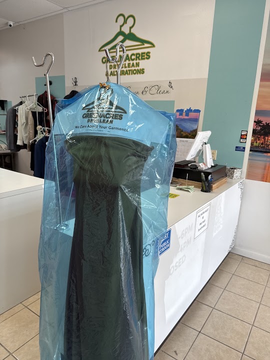 Greenacres Dryclean storefront photo from Google