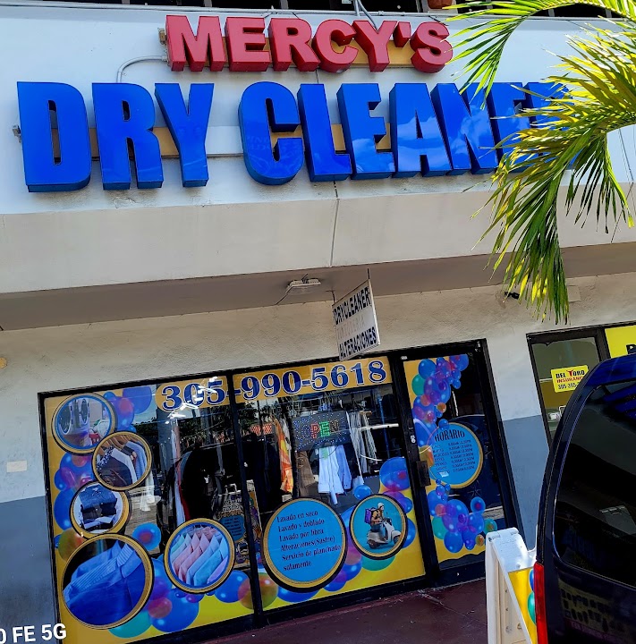Mercy's Dry Cleaner " no somos la competencia,somos la diferencia " storefront photo from Google