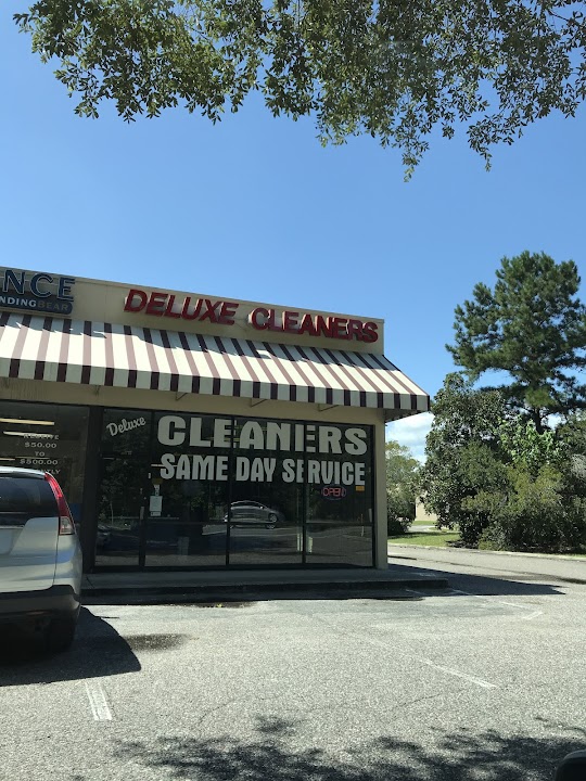 Deluxe Cleaners storefront photo from Google