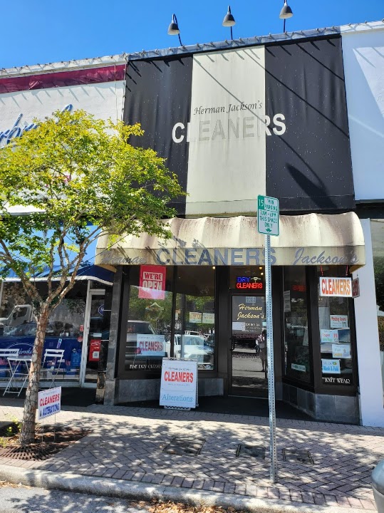 Herman Jackson's Cleaners storefront photo from Google