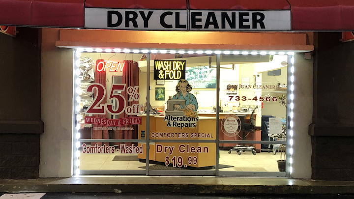 San Juan Cleaners storefront photo from Google