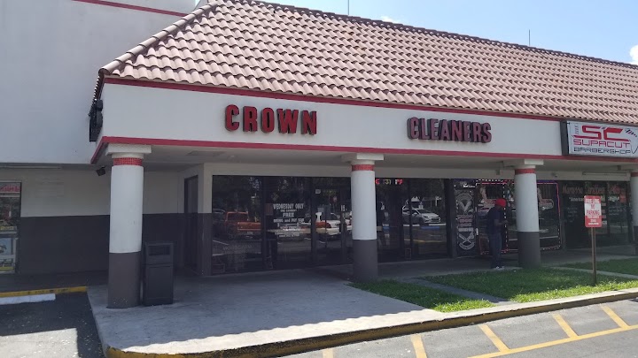 Crown One Hour Cleaners storefront photo from Google