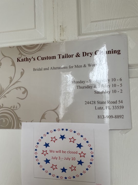 Kathy Custom Tailor & Dry Cleaning storefront photo from Google