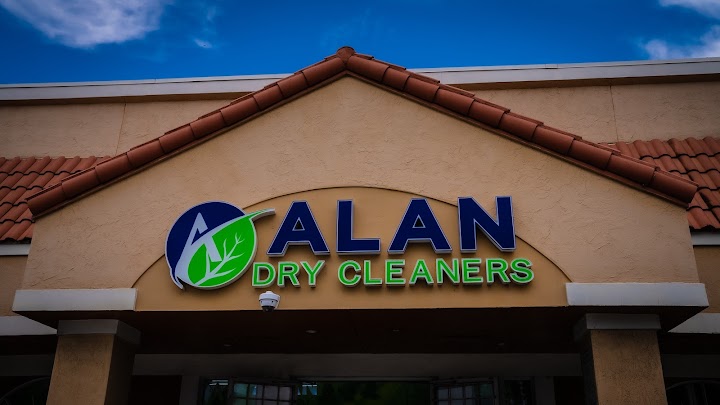 Alan Dry Cleaners storefront photo from Google