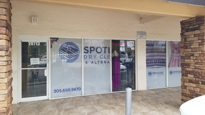 Spotless storefront photo from Google