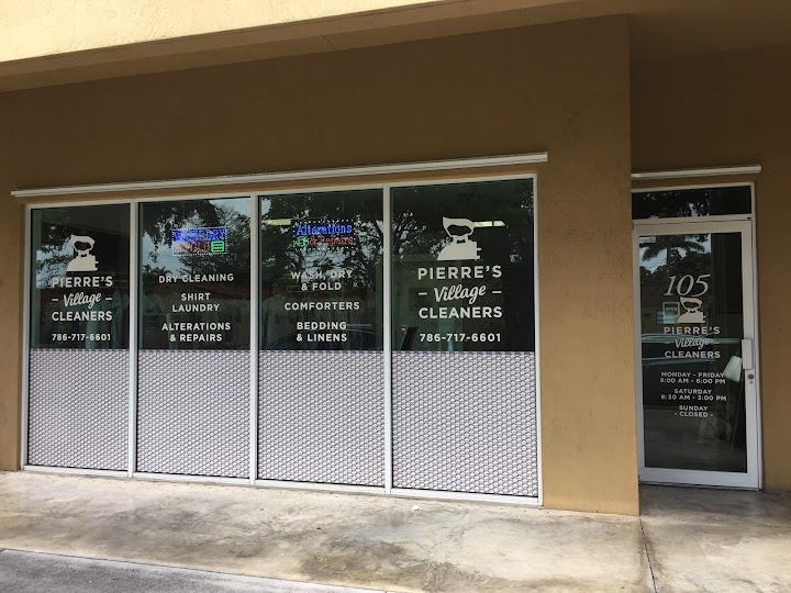 Pierre's Village Cleaners storefront photo from Google