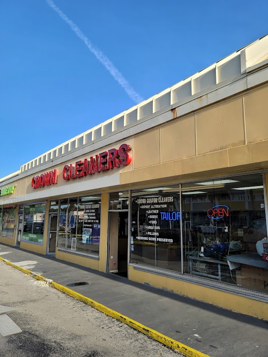 Crown Cleaners of North Miami Beach storefront photo from Google
